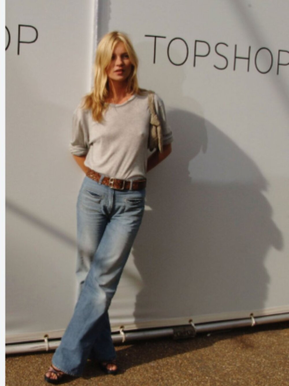TOPSHOP Size 32 x 34 Kate Moss Jeans
